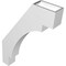 Ekena Millwork 3 1/2-in. W x 18-in. D x 26-in. H Merced Architectural Grade PVC Knee Brace BRCP035X18X26MRC - alternate 2